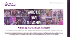 Desktop Screenshot of alcmaeon.nl